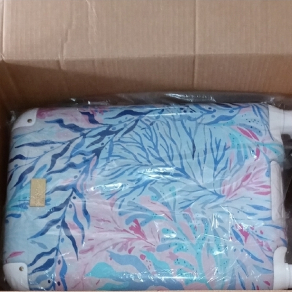 🔴SOLD🔴🆕️ 🪸RARE Lilly Pulitzer🪸 - "Kaleidoscope Coral" Rolling Suitcase - Picture 16 of 16